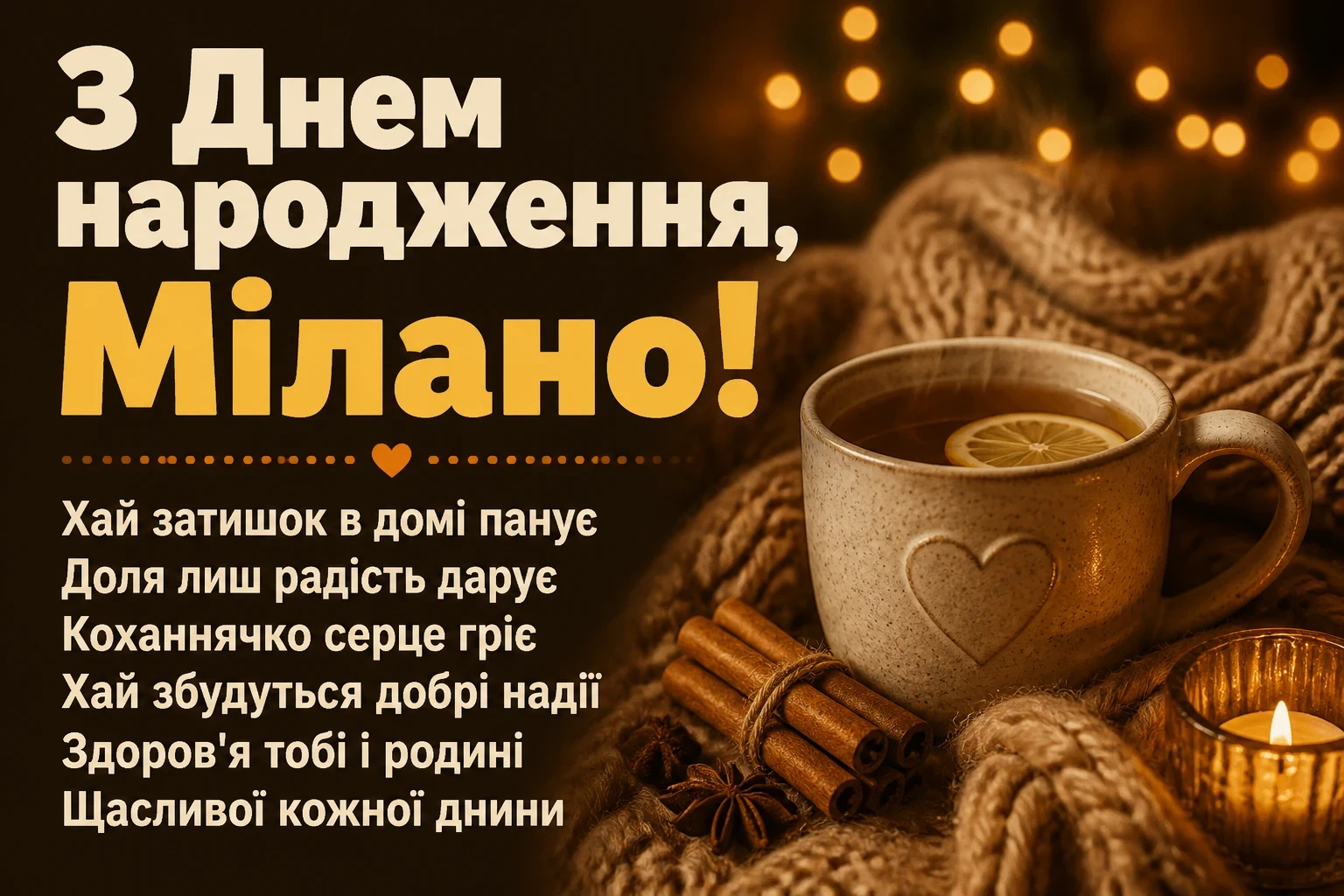 з днем народження мілана картинки