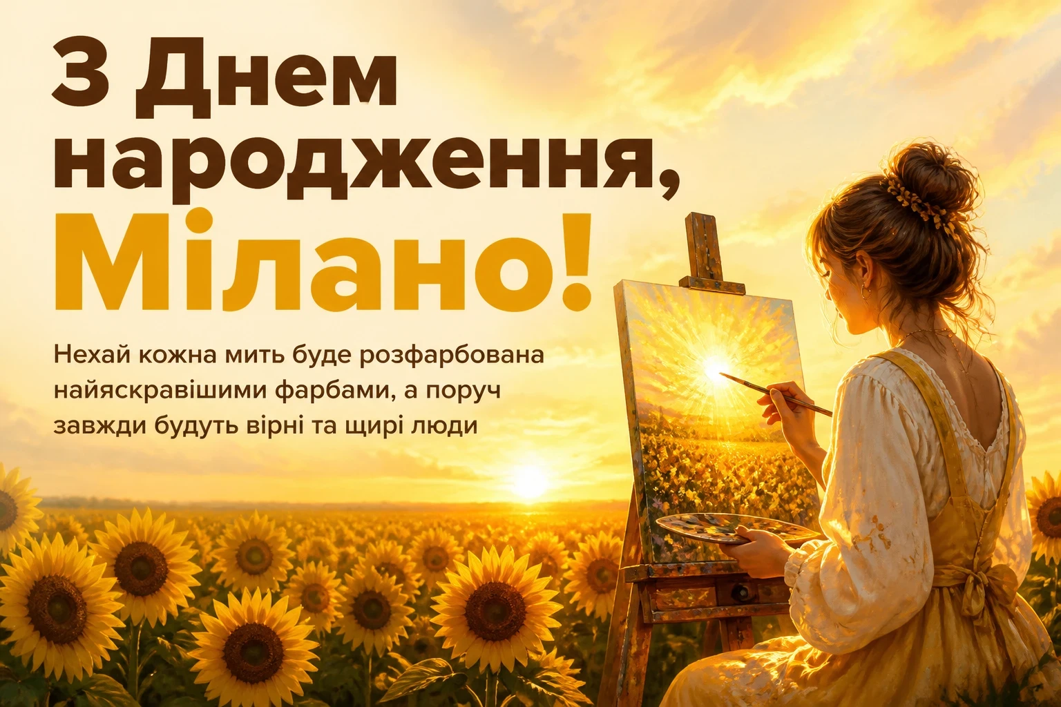 з днем народження мілана картинки