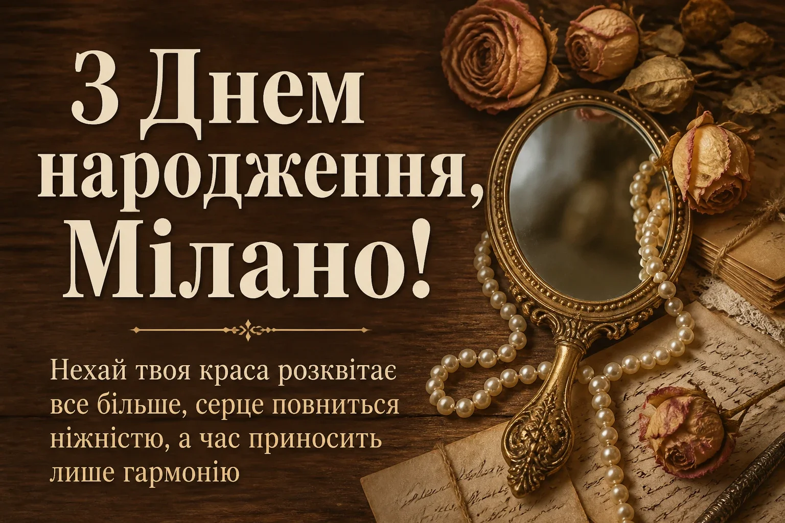 з днем народження мілана картинки