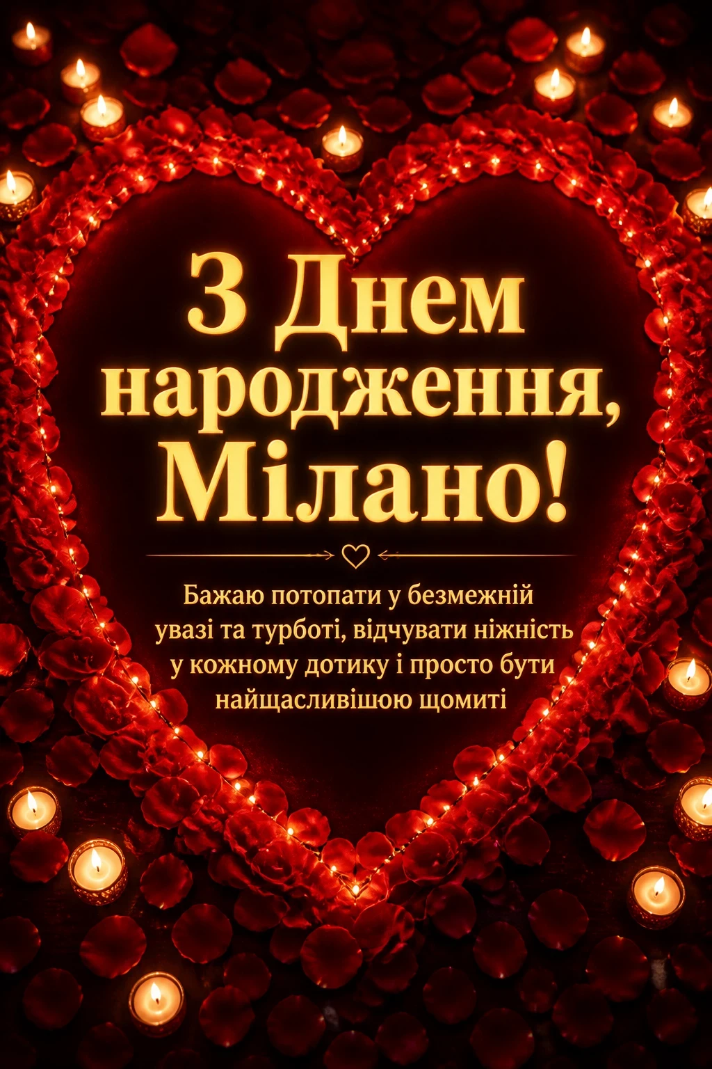 з днем народження мілана картинки
