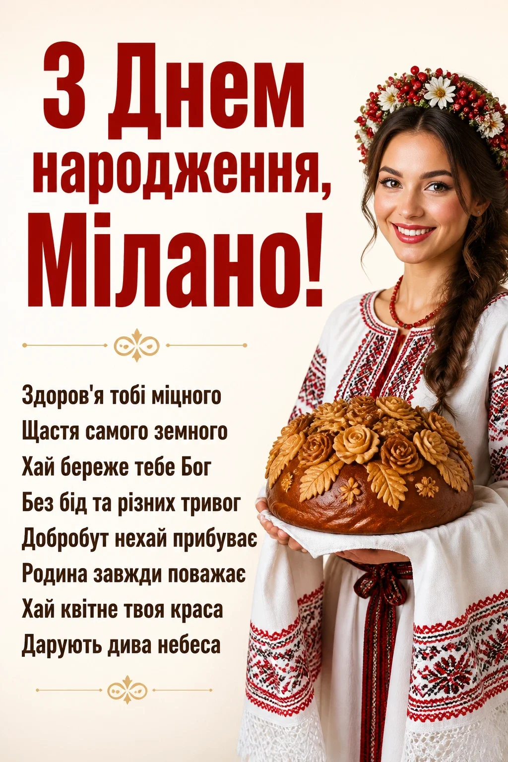 з днем народження мілана картинки