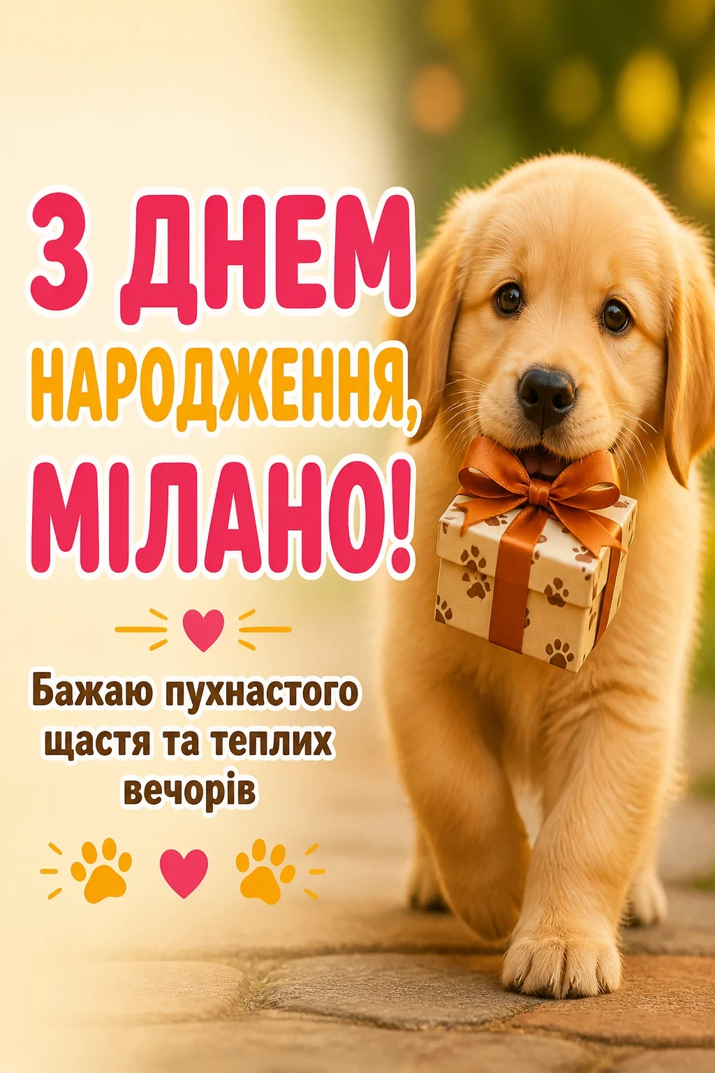 з днем народження мілана картинки