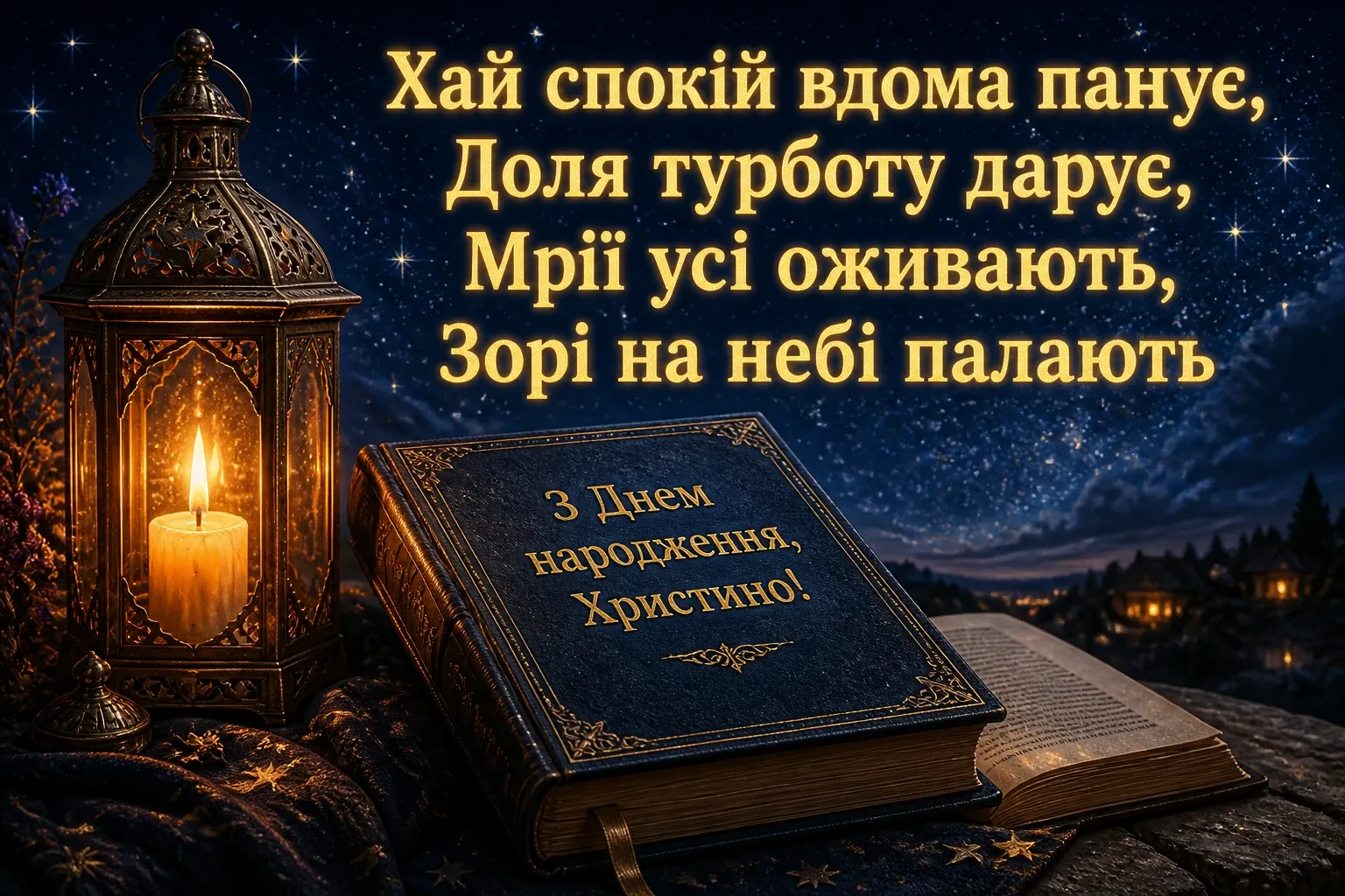 з днем народження христина картинки