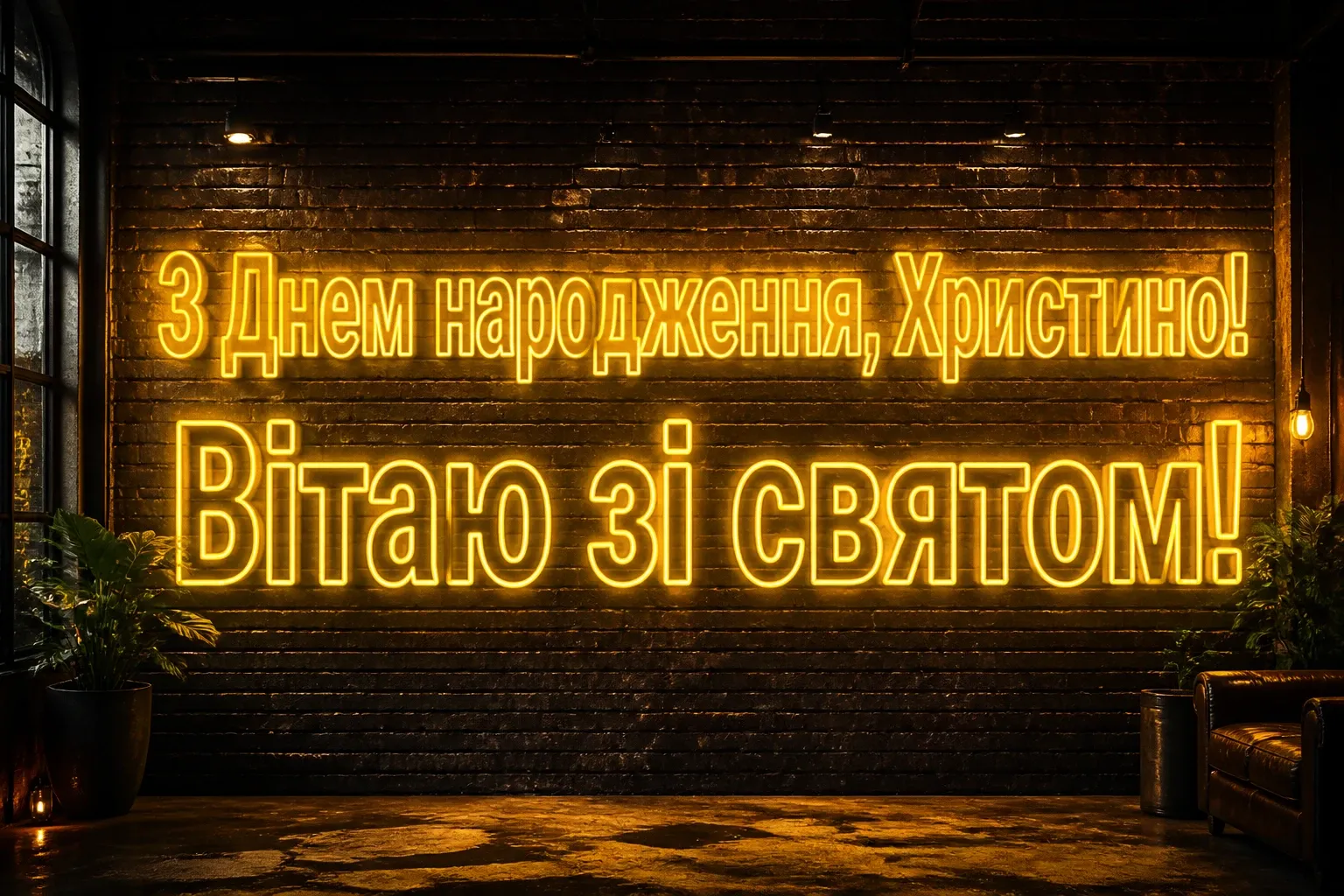 з днем народження христина картинки