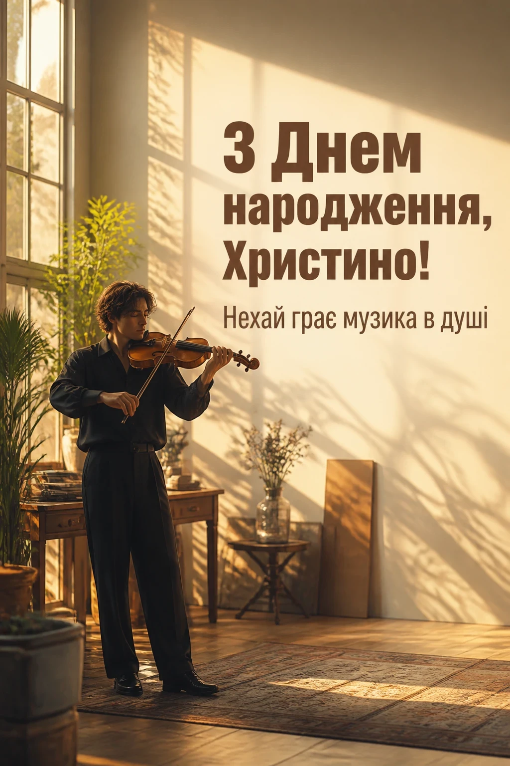 з днем народження христина картинки
