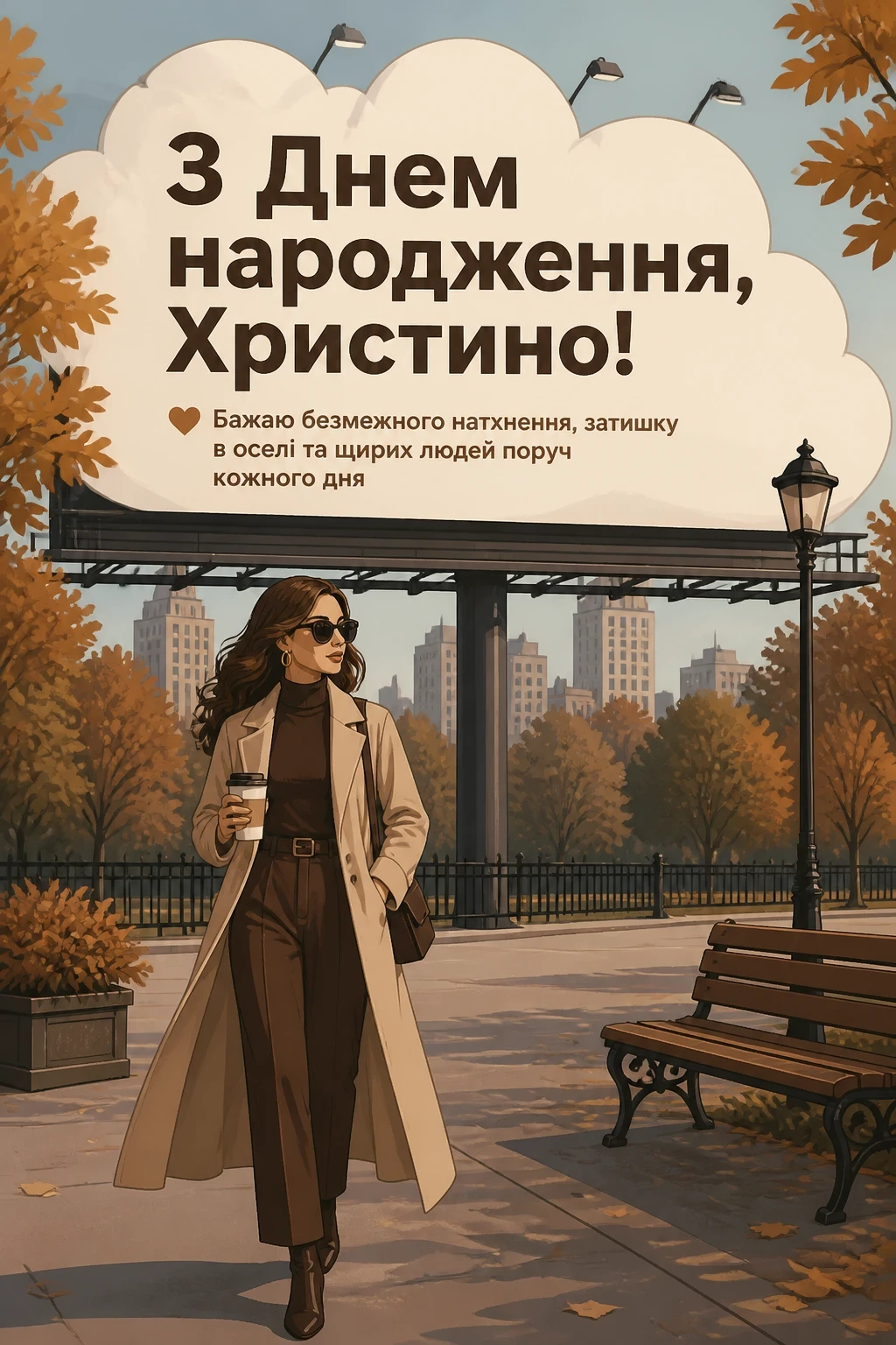 з днем народження христина картинки