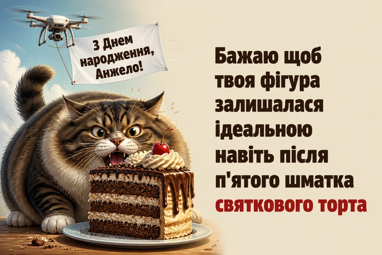 з днем народження анжела українською