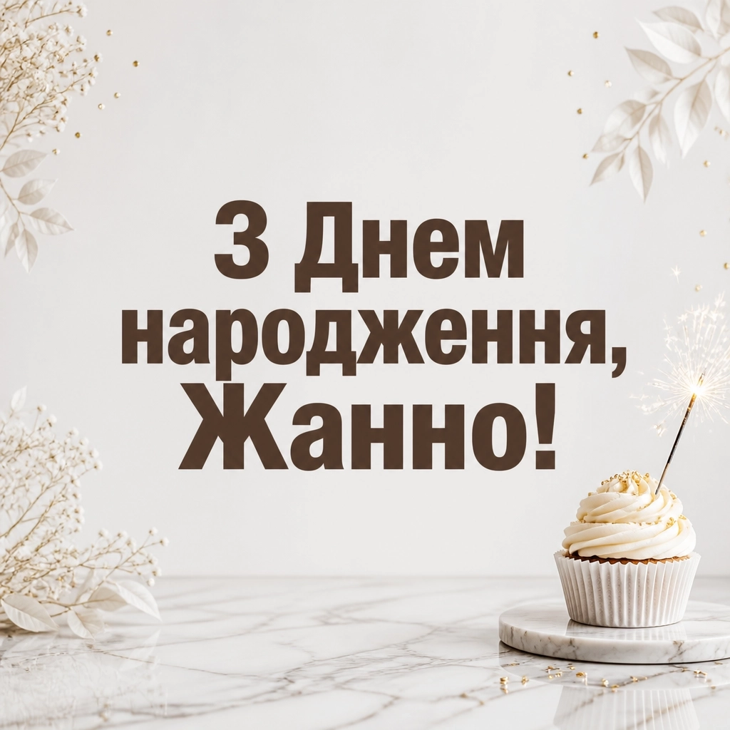 жанна з днем народження картинки