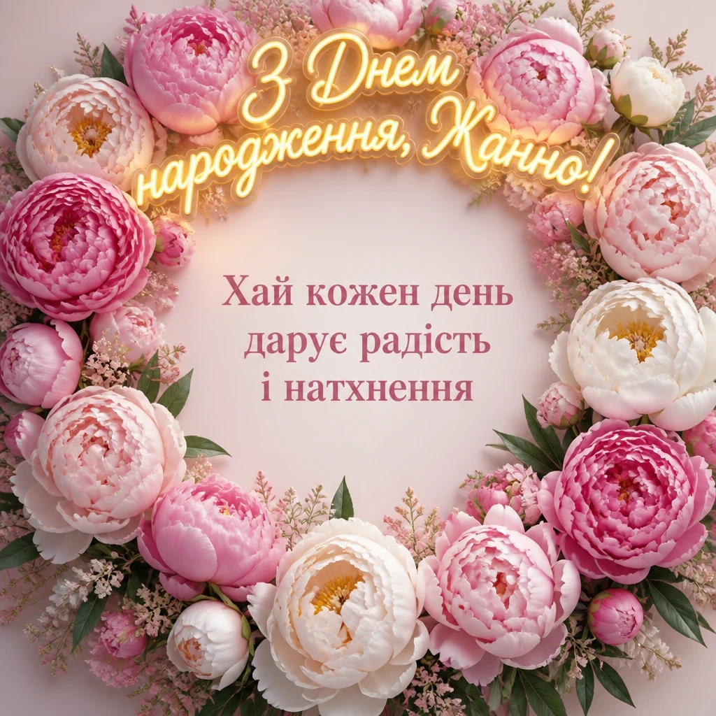 жанна з днем народження картинки