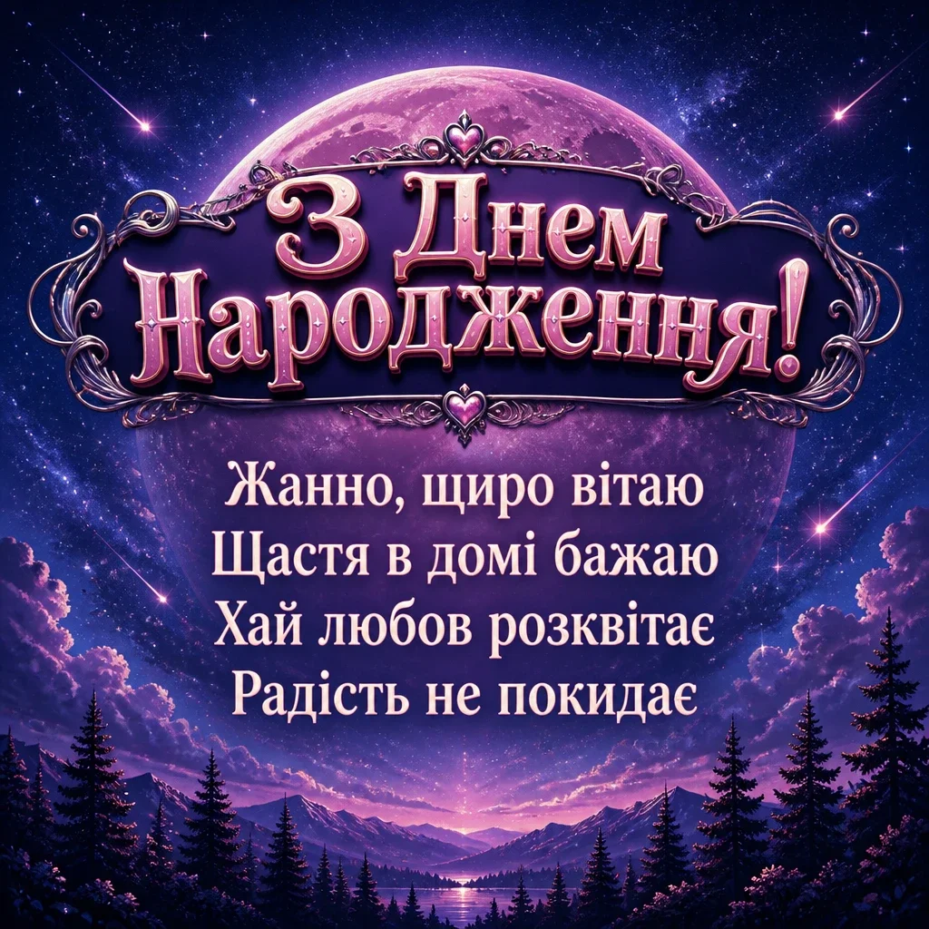 жанна з днем народження картинки