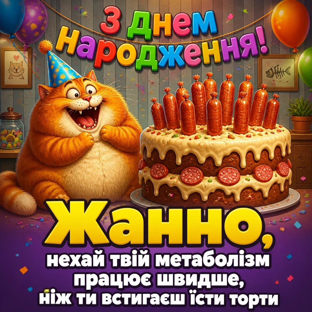 жанна з днем народження картинки