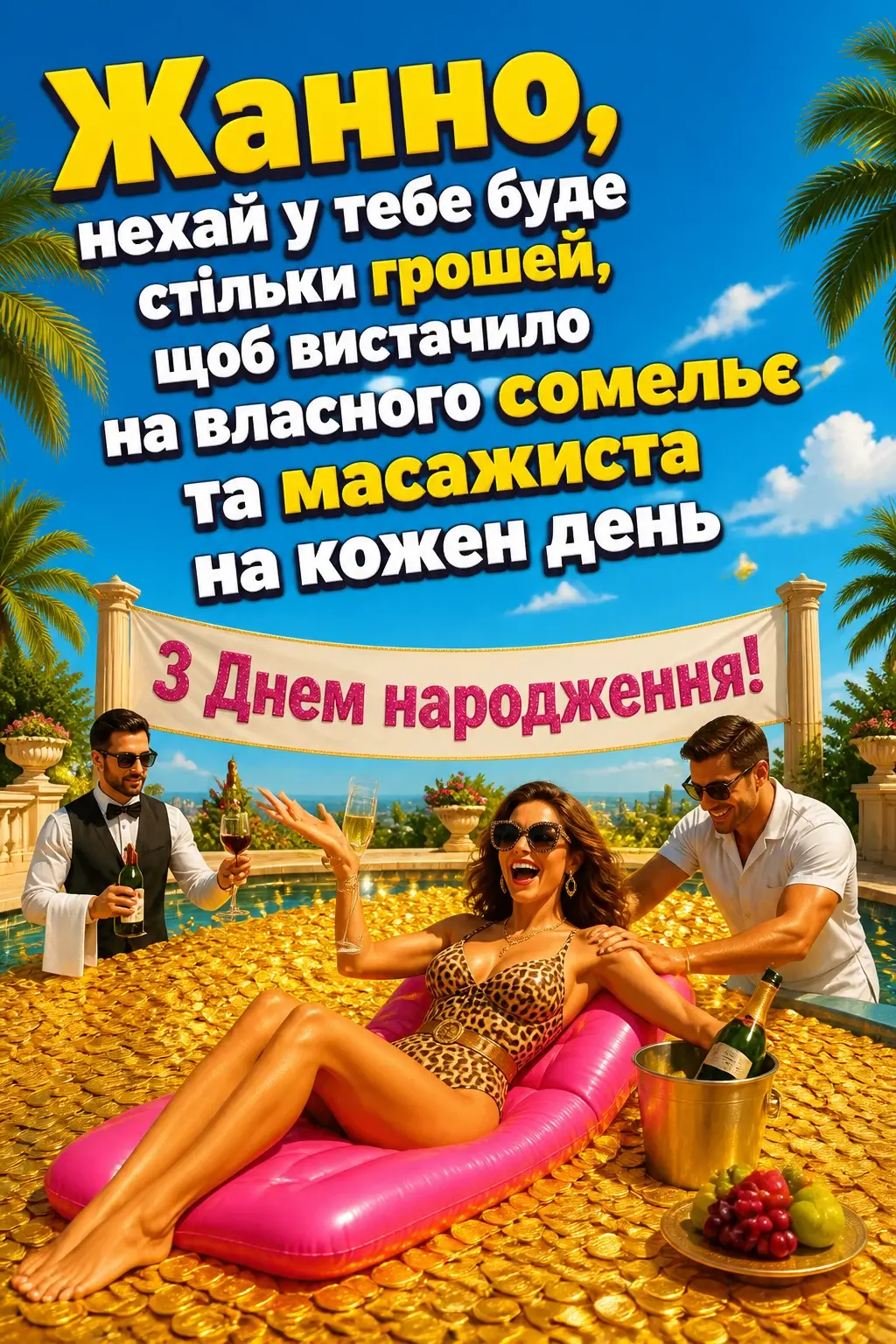 жанна з днем народження картинки