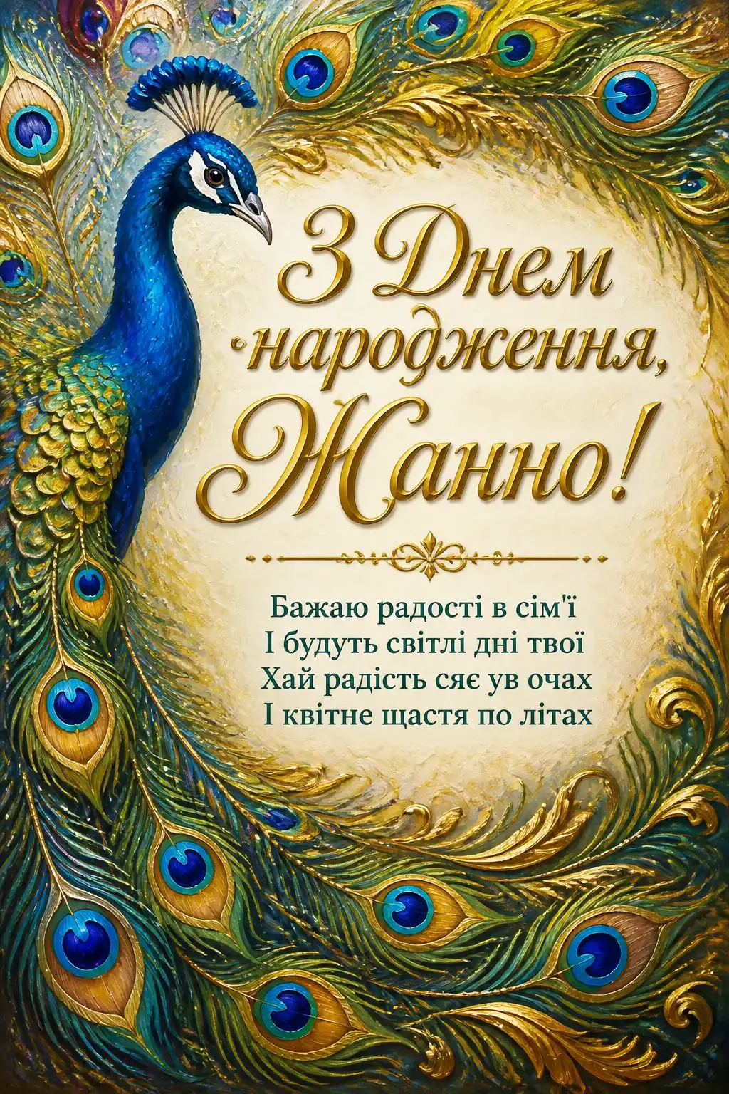 жанна з днем народження картинки