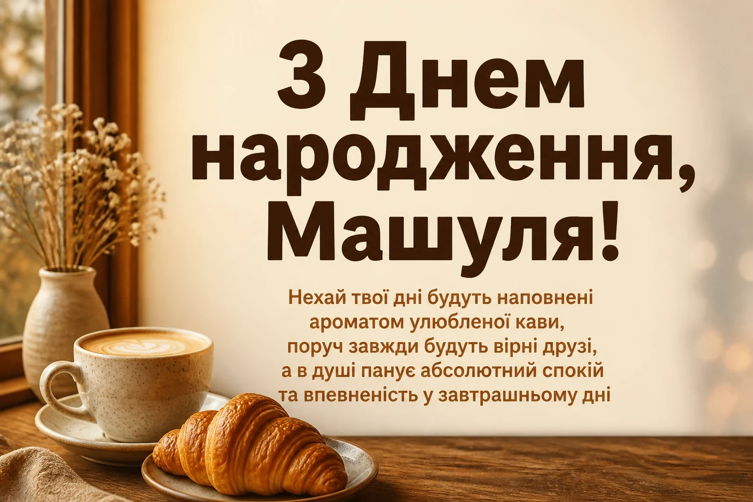 машуля з днем народження маша українською