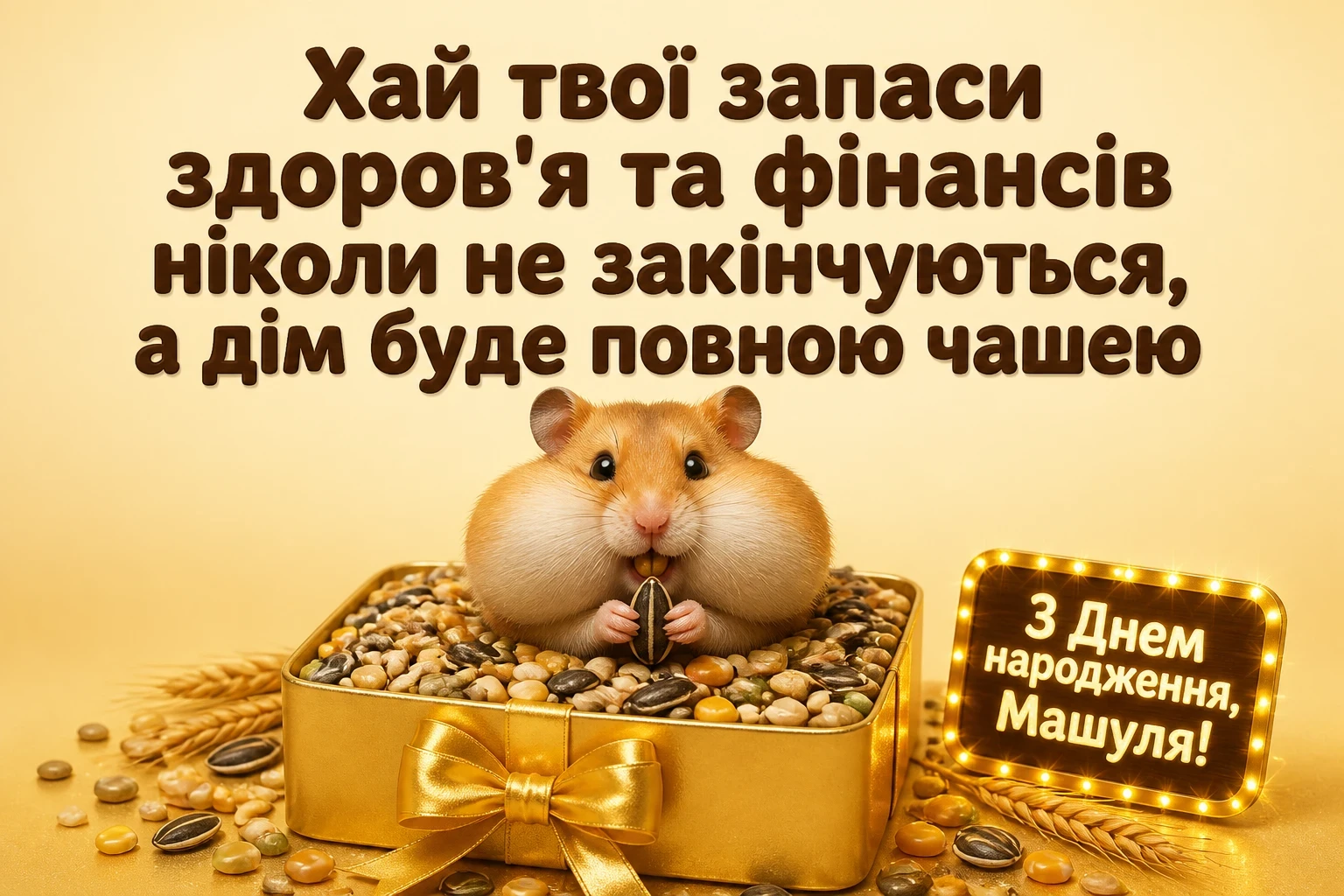 машуля з днем народження маша українською