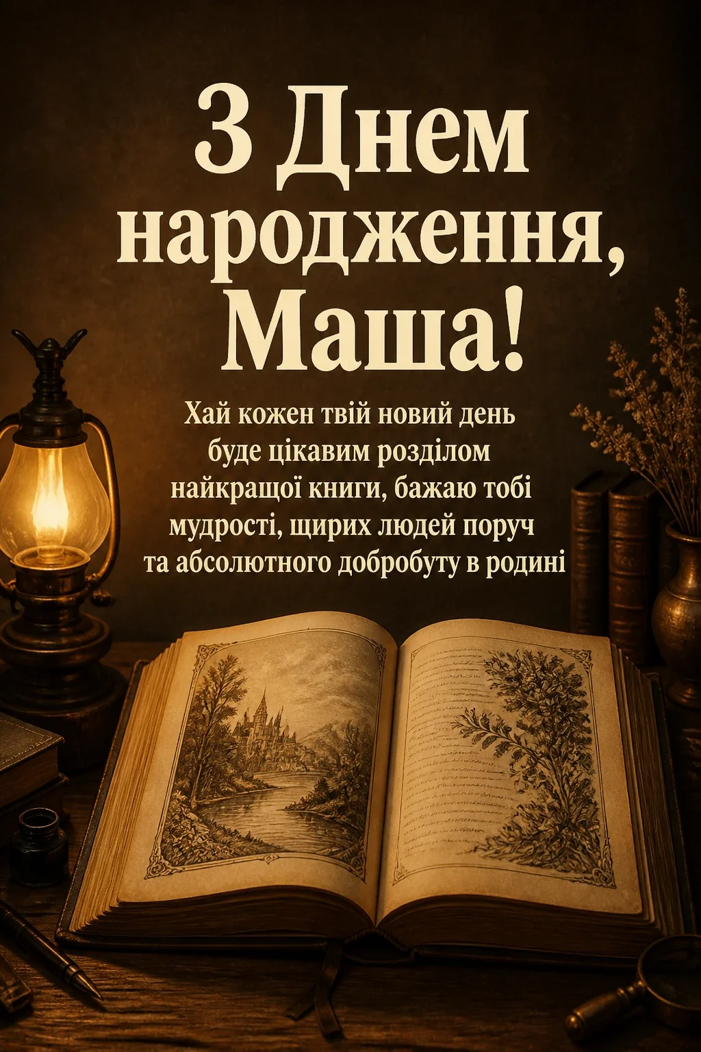 машуля з днем народження маша українською
