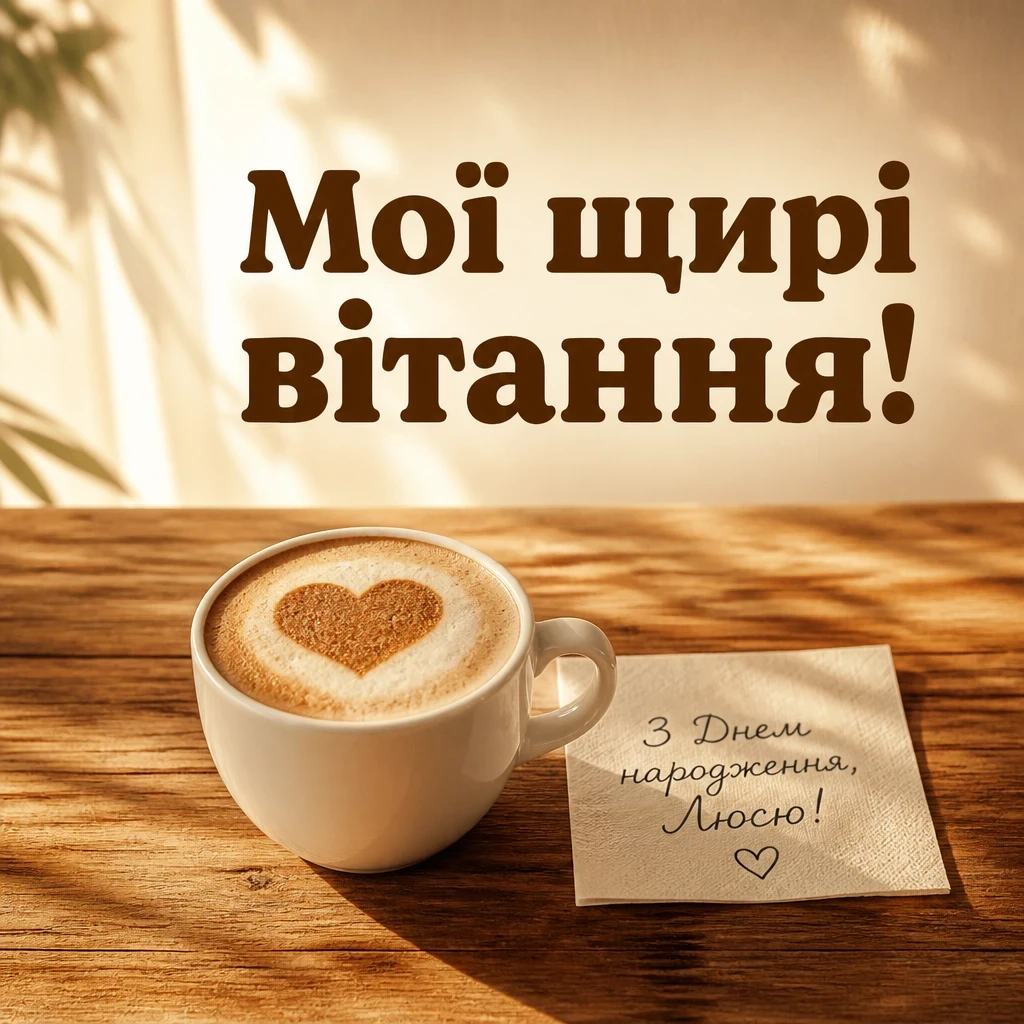 з днем народження люся