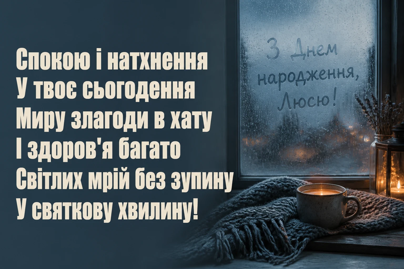 з днем народження люся