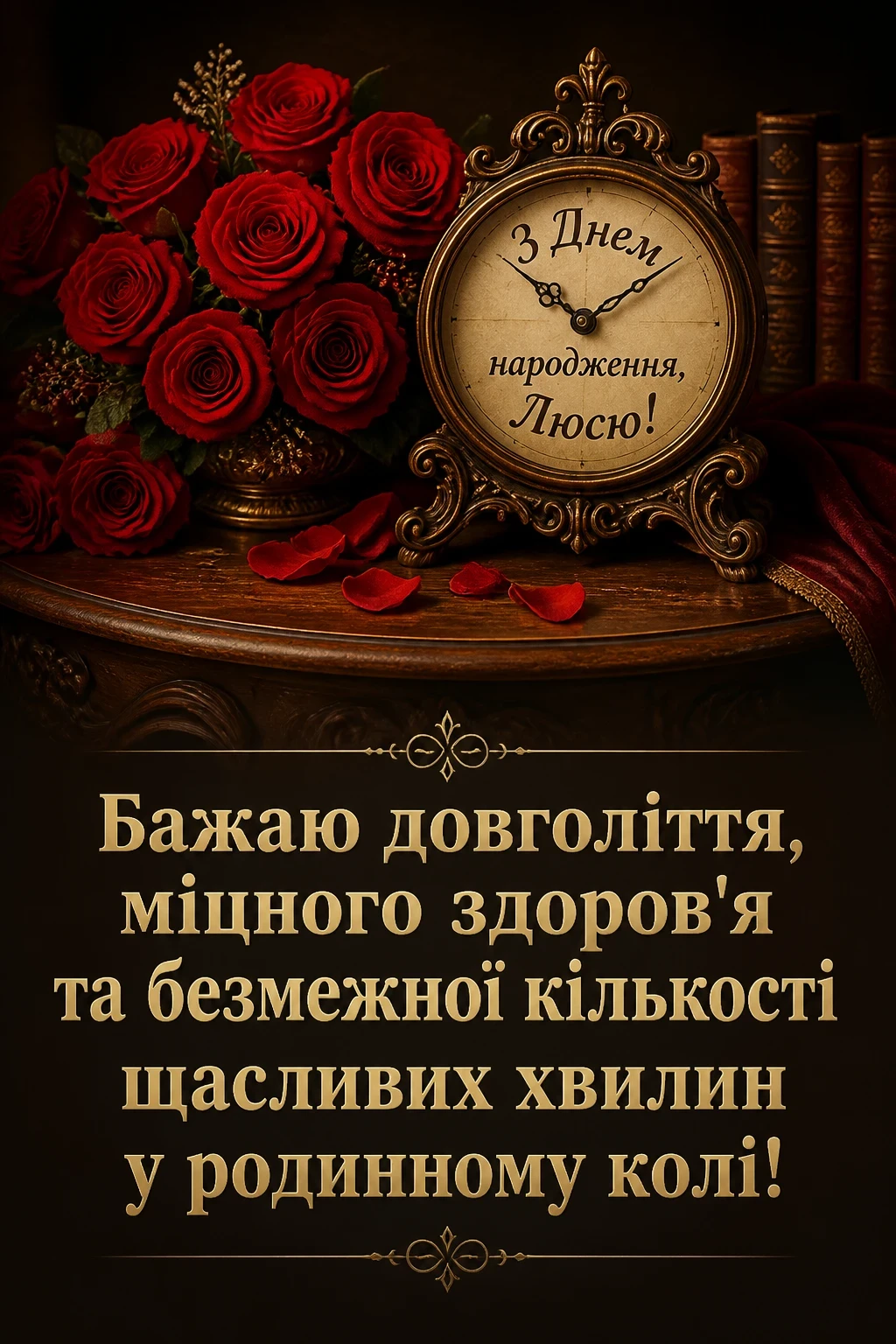 з днем народження люся