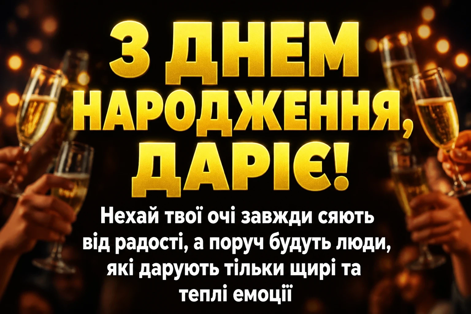 з днем народження дарія