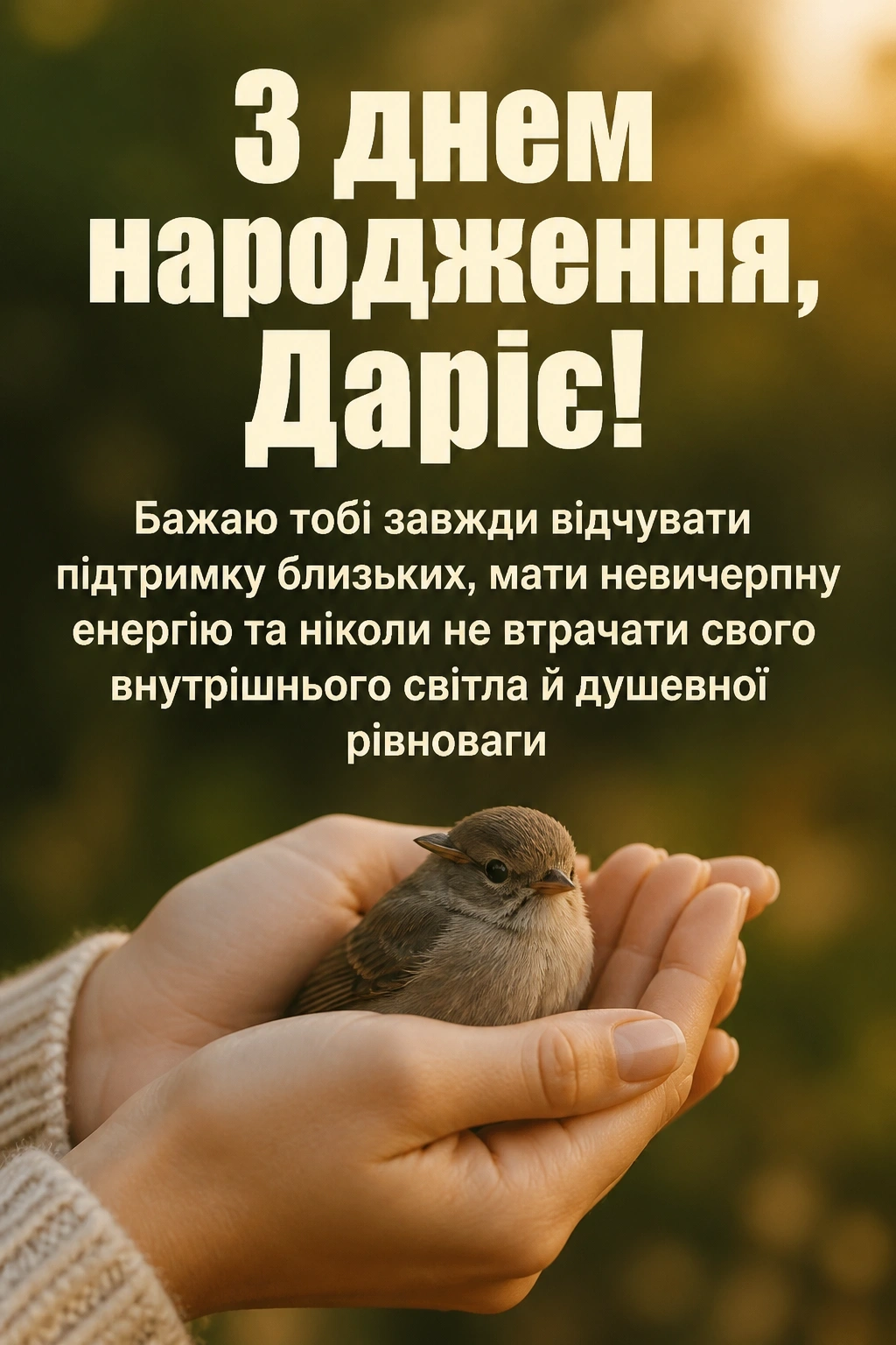 з днем народження дарія