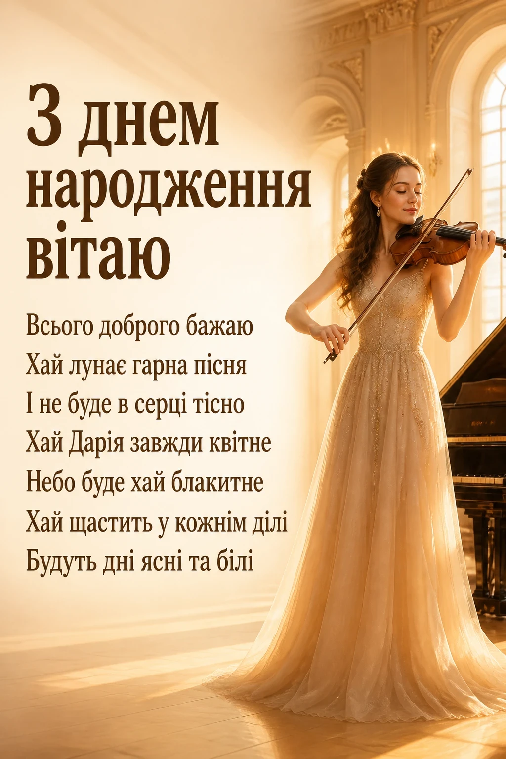 з днем народження дарія