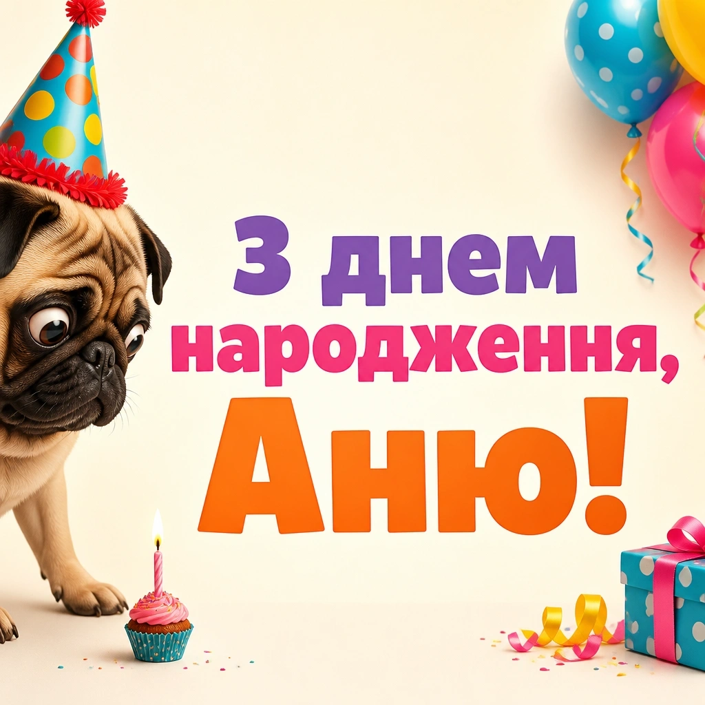 з днем народження аня в прозі
