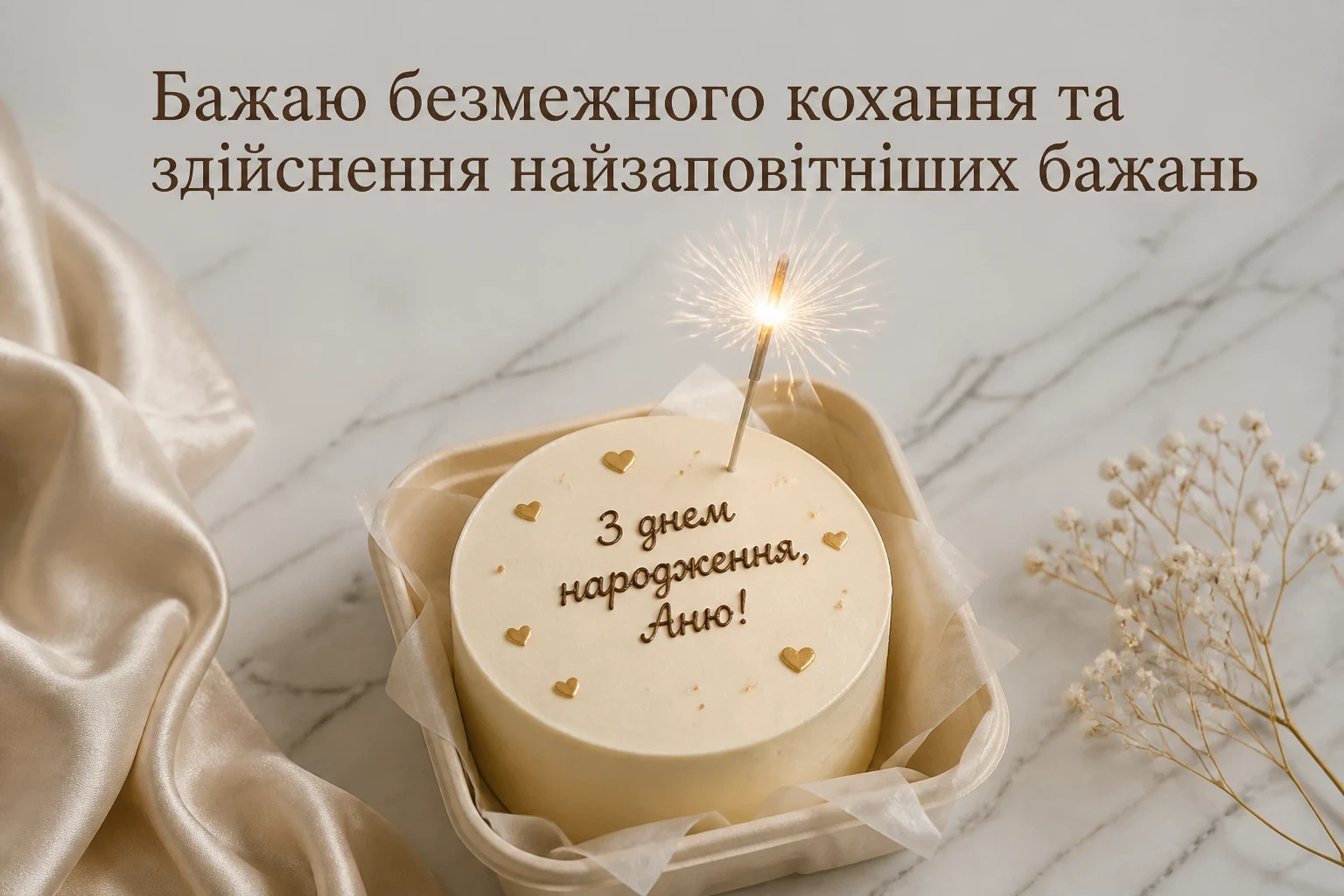 з днем народження аня в прозі