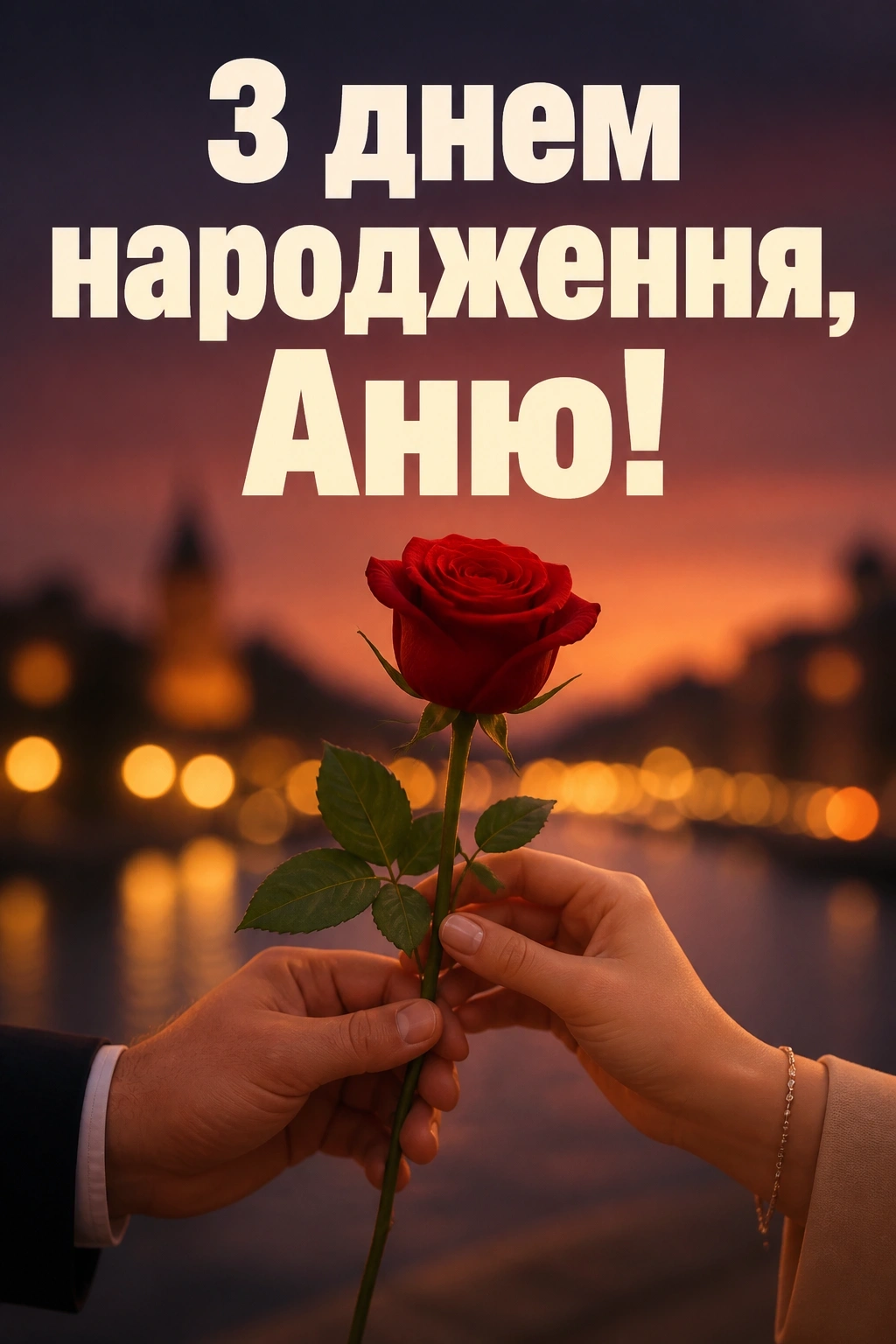 з днем народження аня в прозі