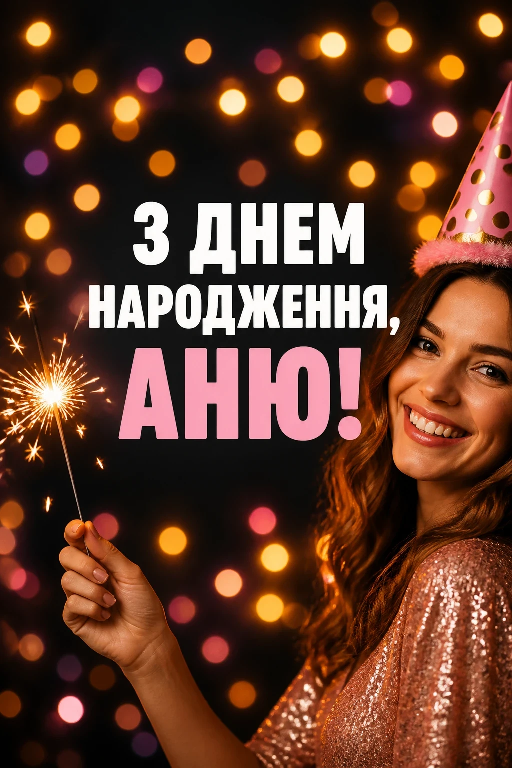 з днем народження аня в прозі