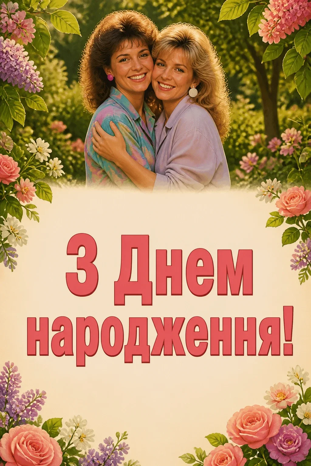 з днем народження тьотя люба