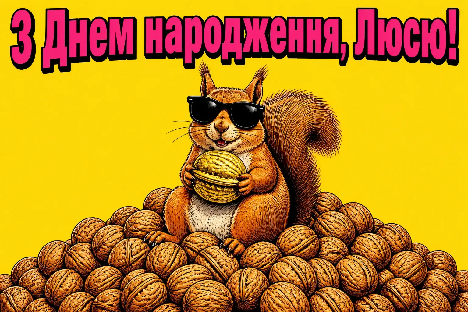 люся з днем народження