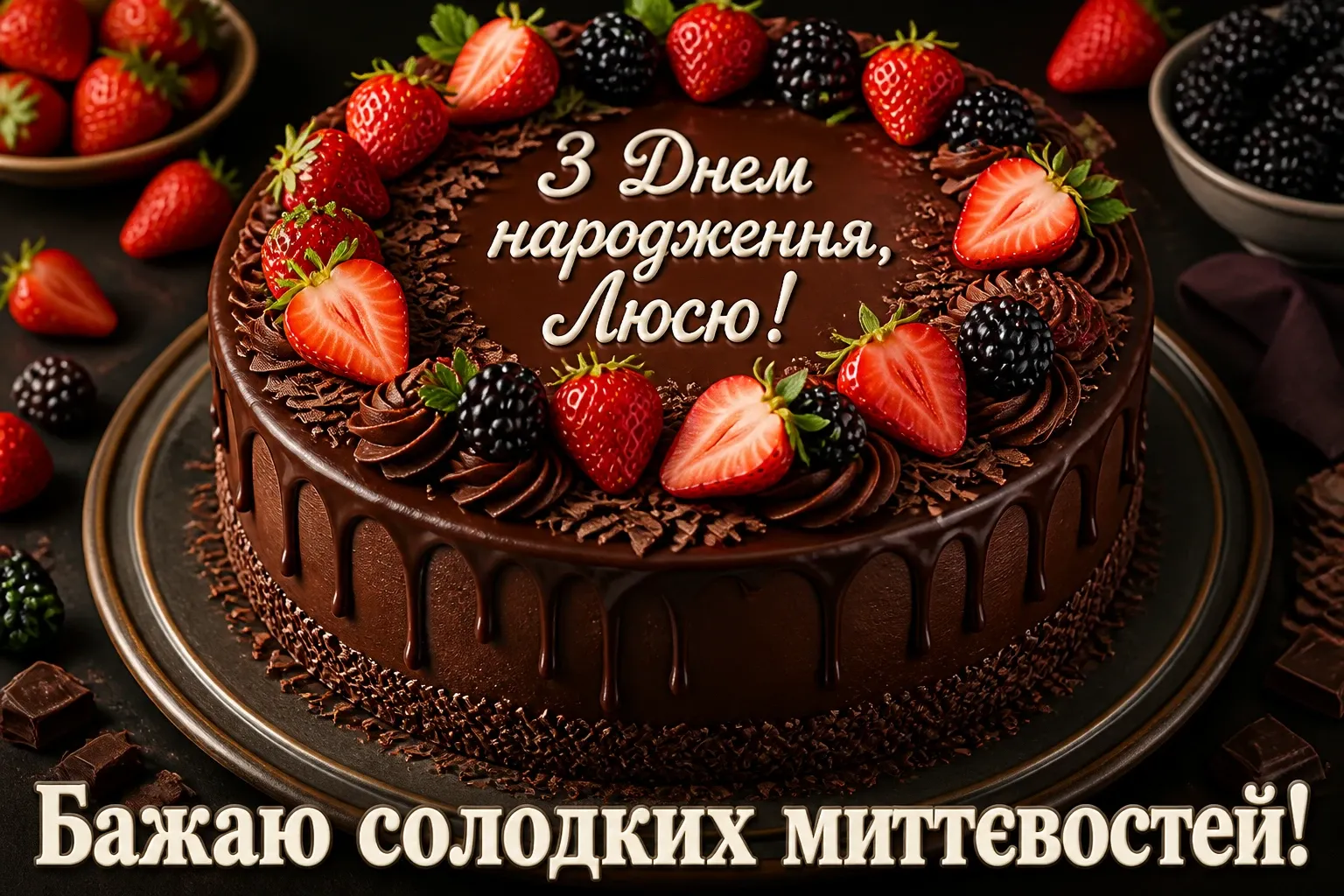 люся з днем народження