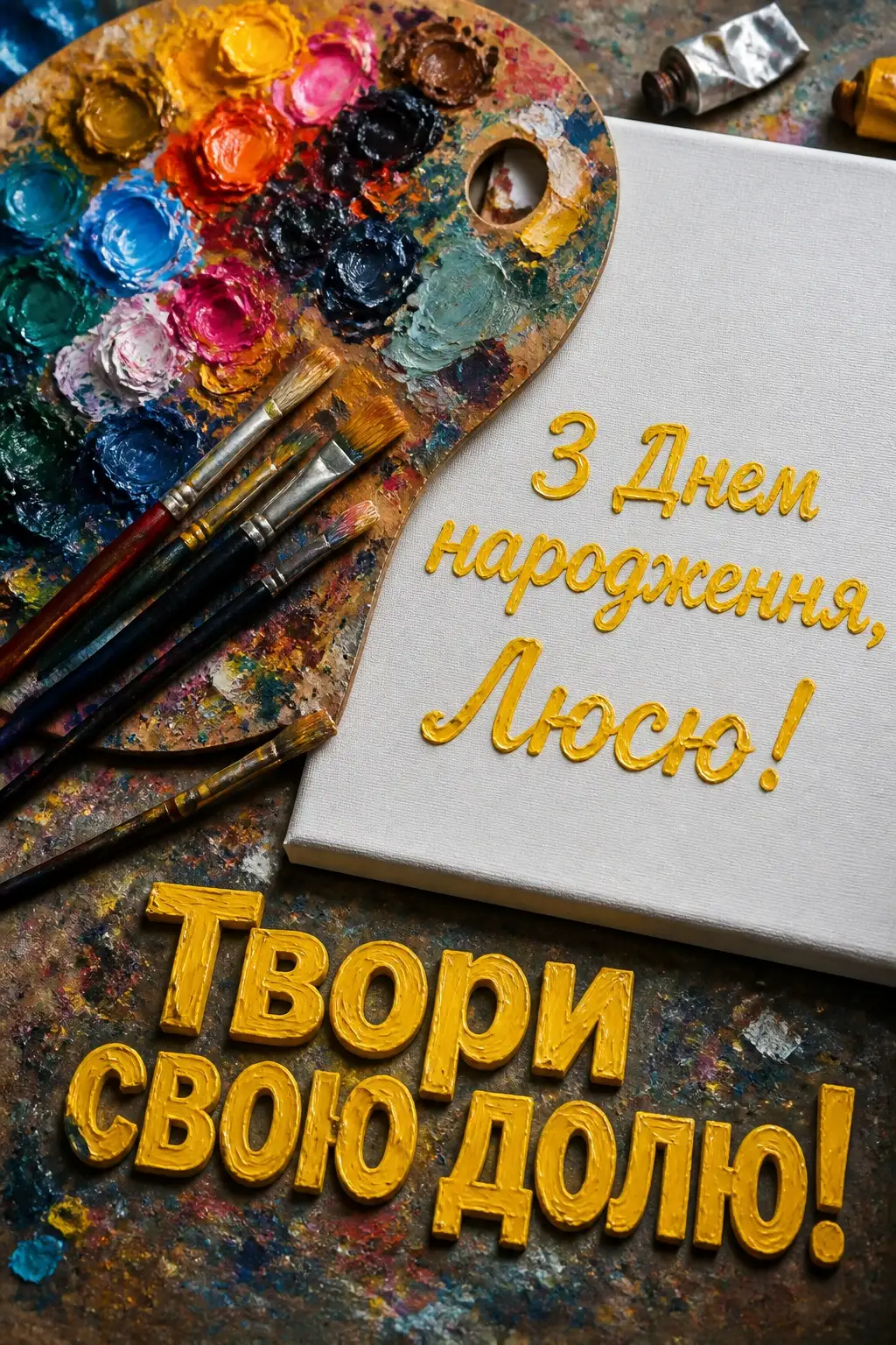 люся з днем народження