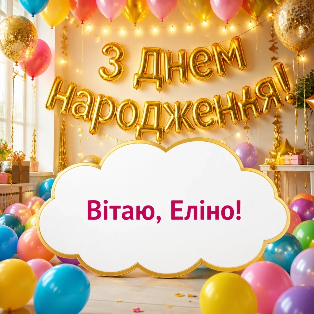 з днем народження еліна