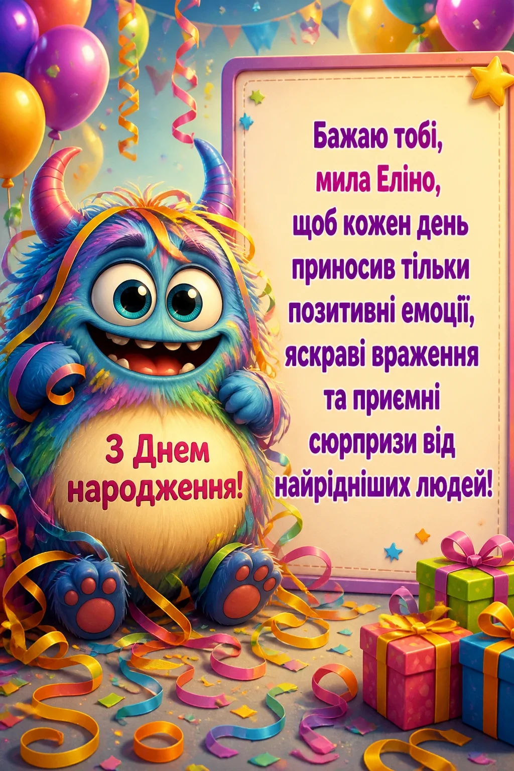 з днем народження еліна
