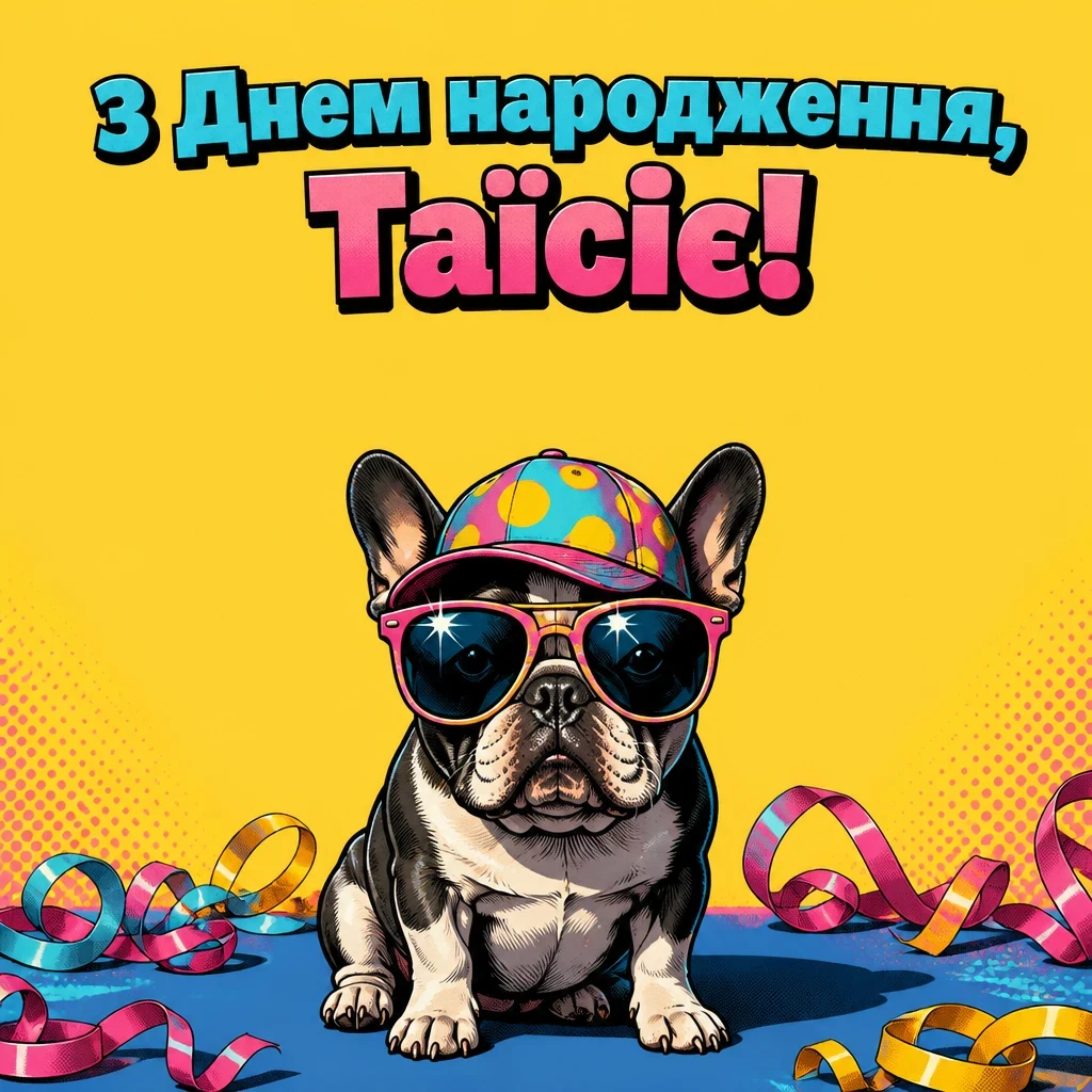 з днем народження таїсія