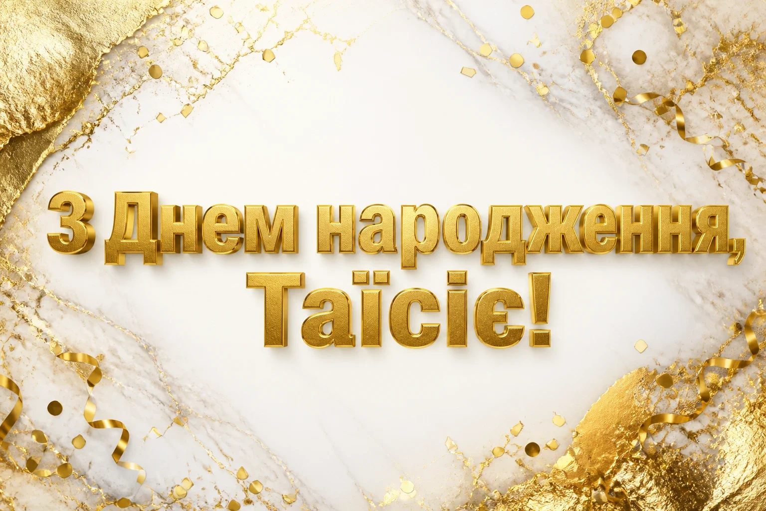 з днем народження таїсія