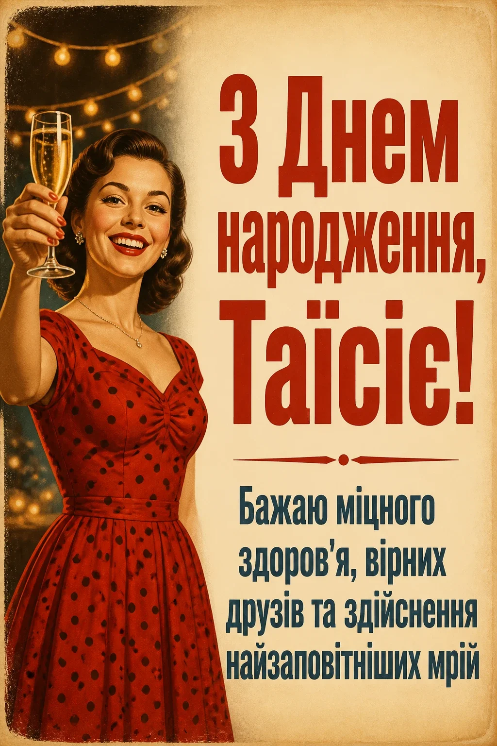 з днем народження таїсія
