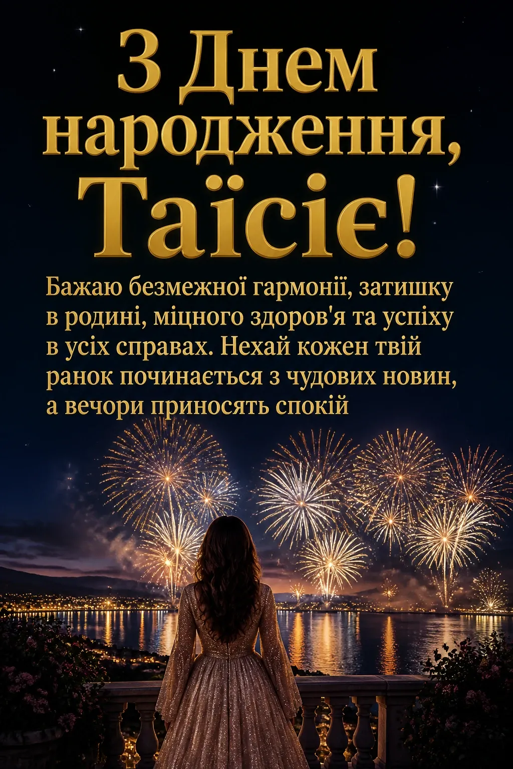 з днем народження таїсія