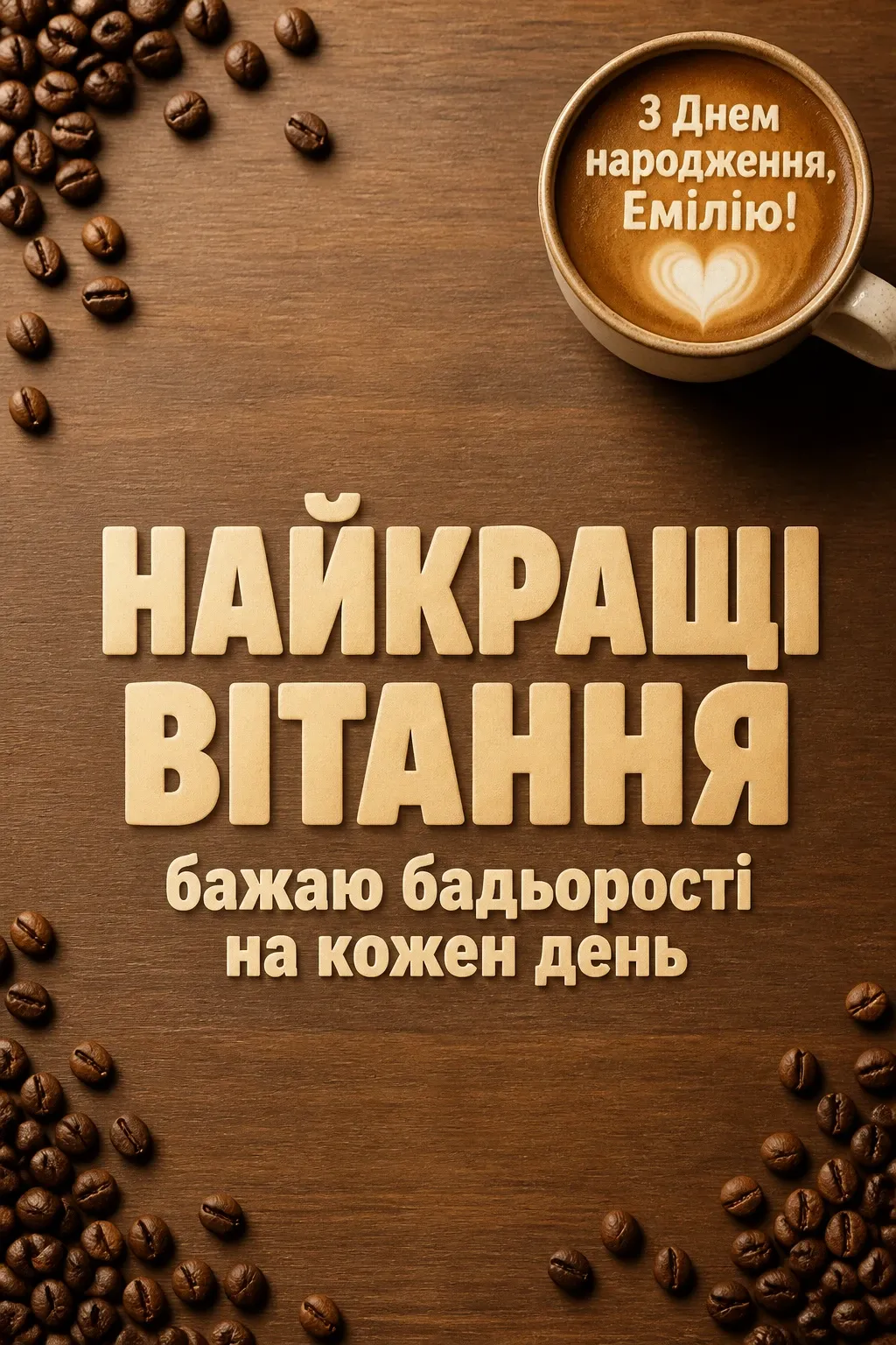 з днем народження емілія
