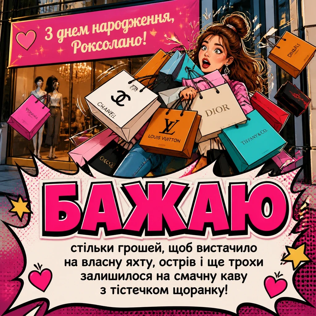 з днем народження роксолана з днем народження роксолана