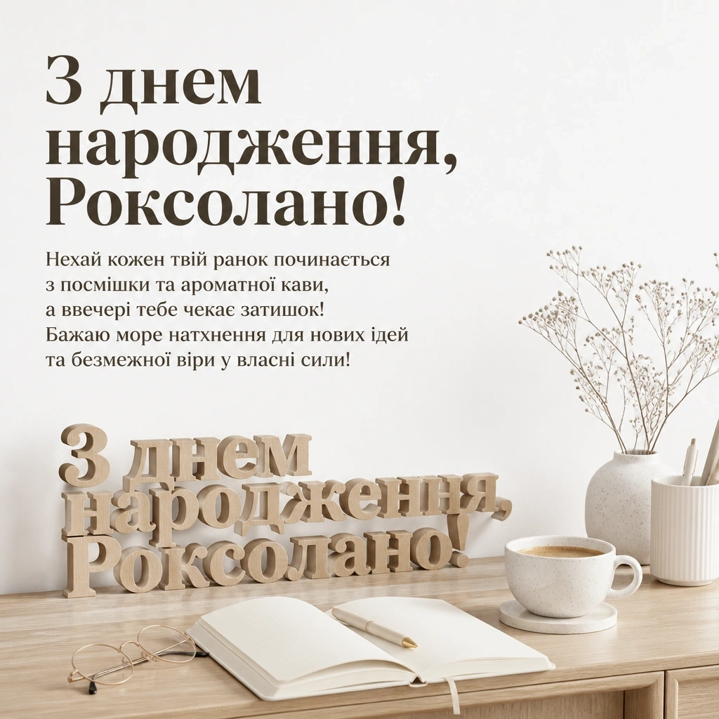 з днем народження роксолана з днем народження роксолана