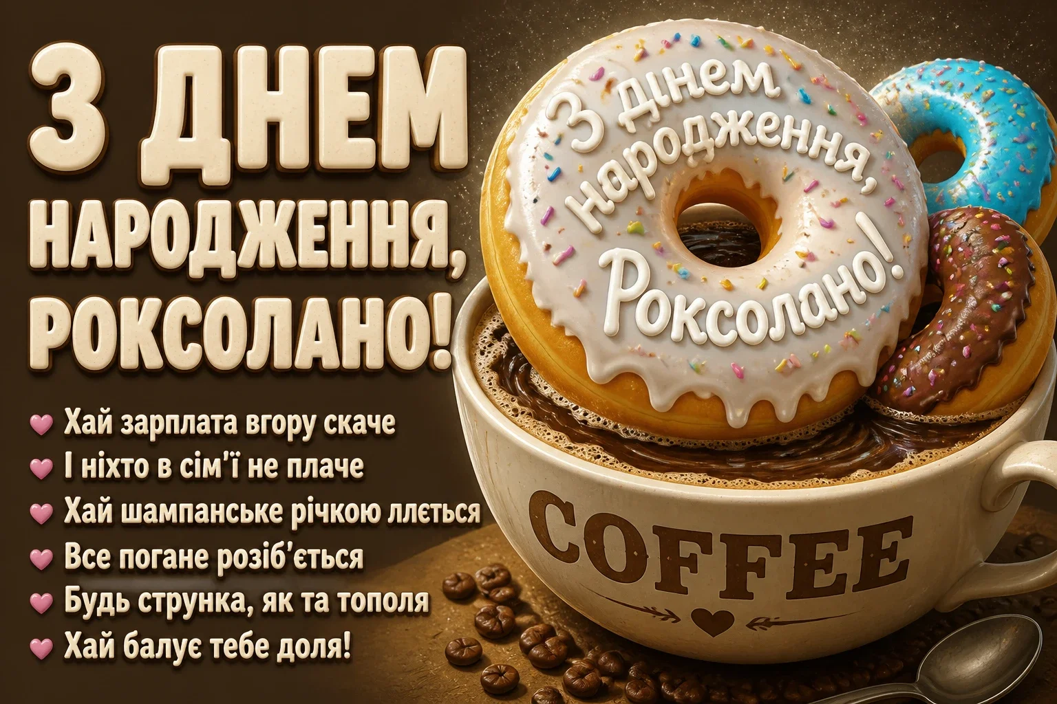 з днем народження роксолана з днем народження роксолана