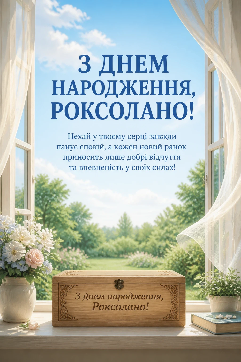 з днем народження роксолана з днем народження роксолана