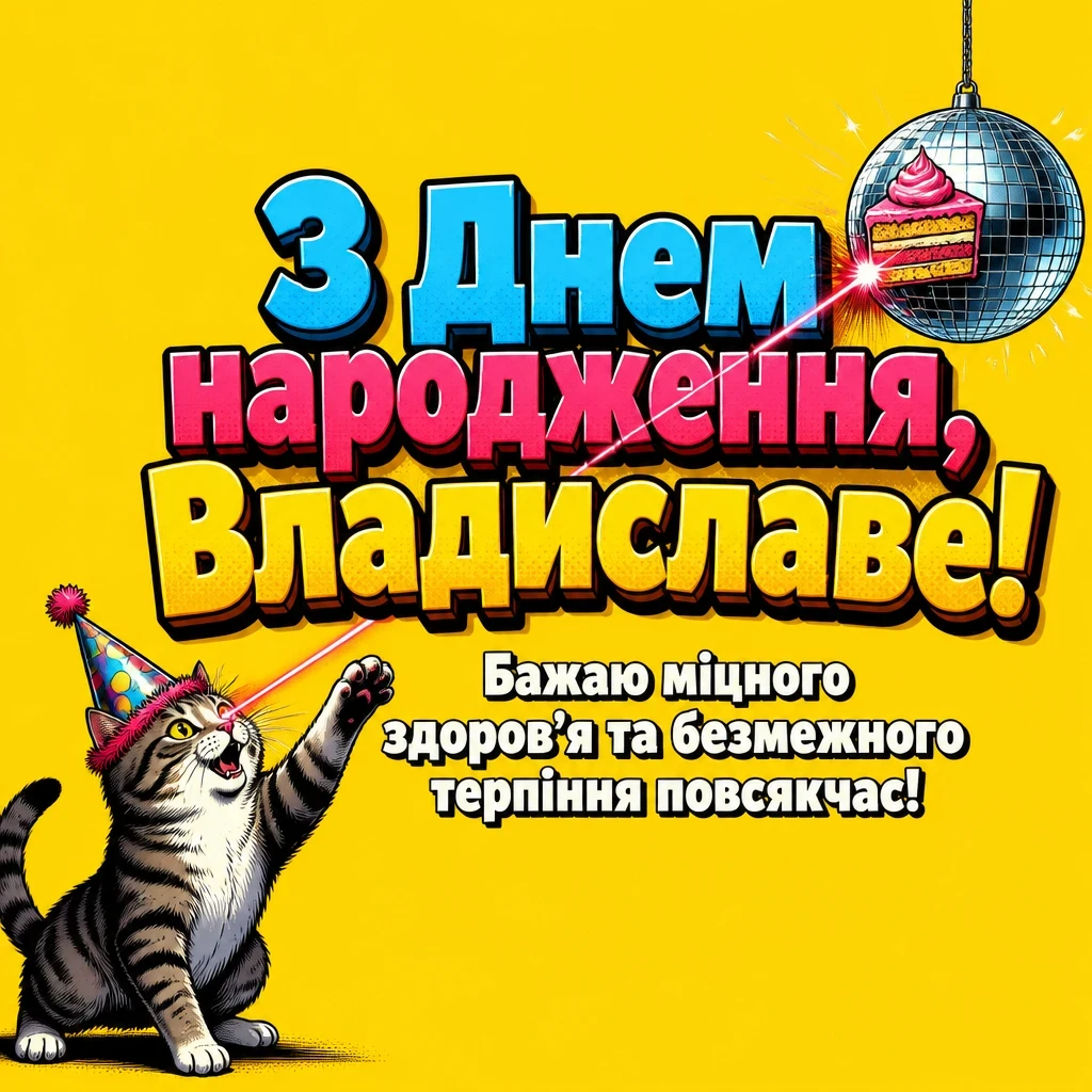 з днем народження владислава