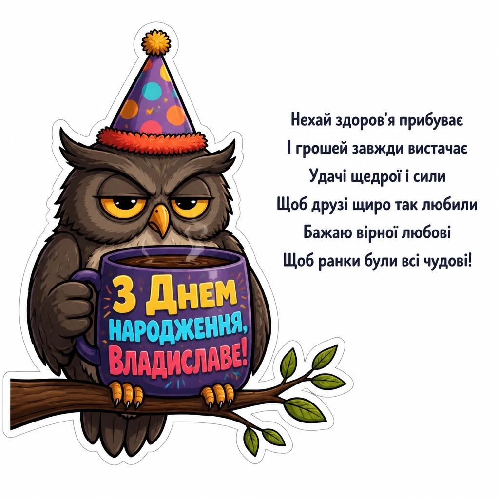 з днем народження владислава