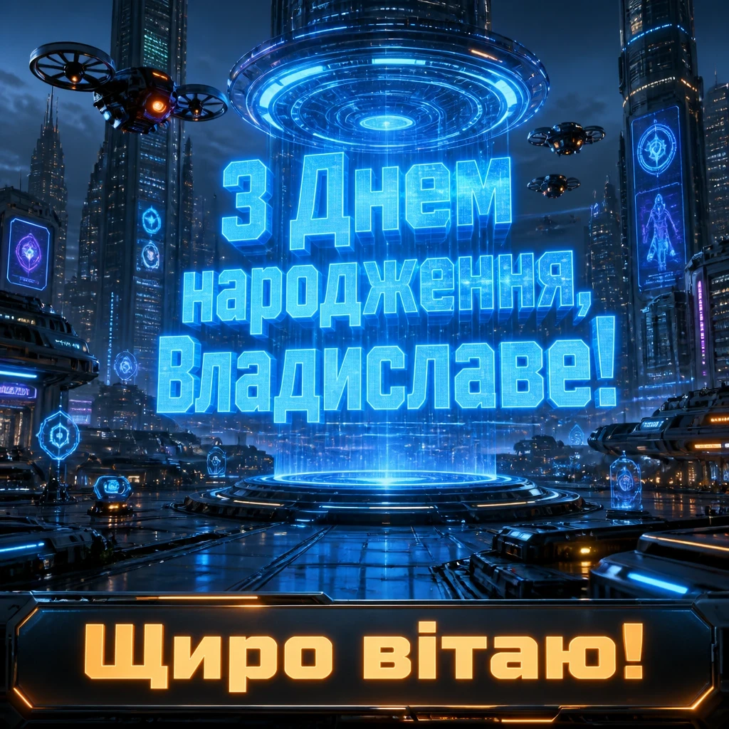 з днем народження владислава