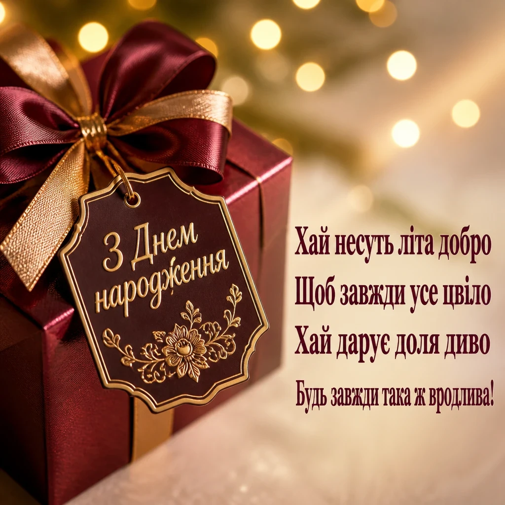 листівка з днем народження, дарина