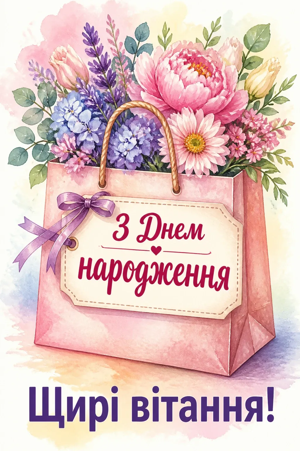 листівка з днем народження, дарина
